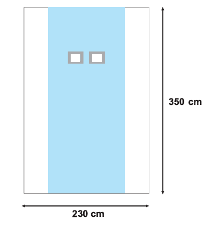 Coverline Покриття для імплантування кардіостимулятора 230х350см